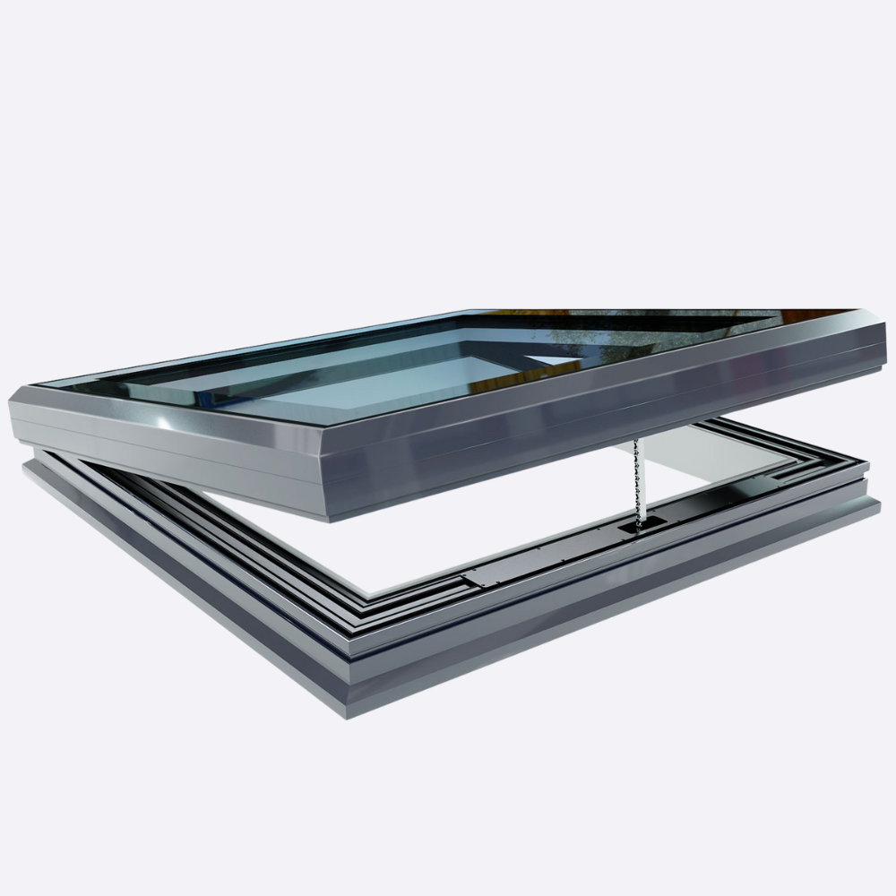 Ikon Air Electric Ventilation Flat Glass Rooflight